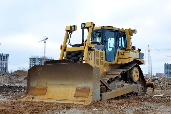 Bulldozer Site Clearing in Leander